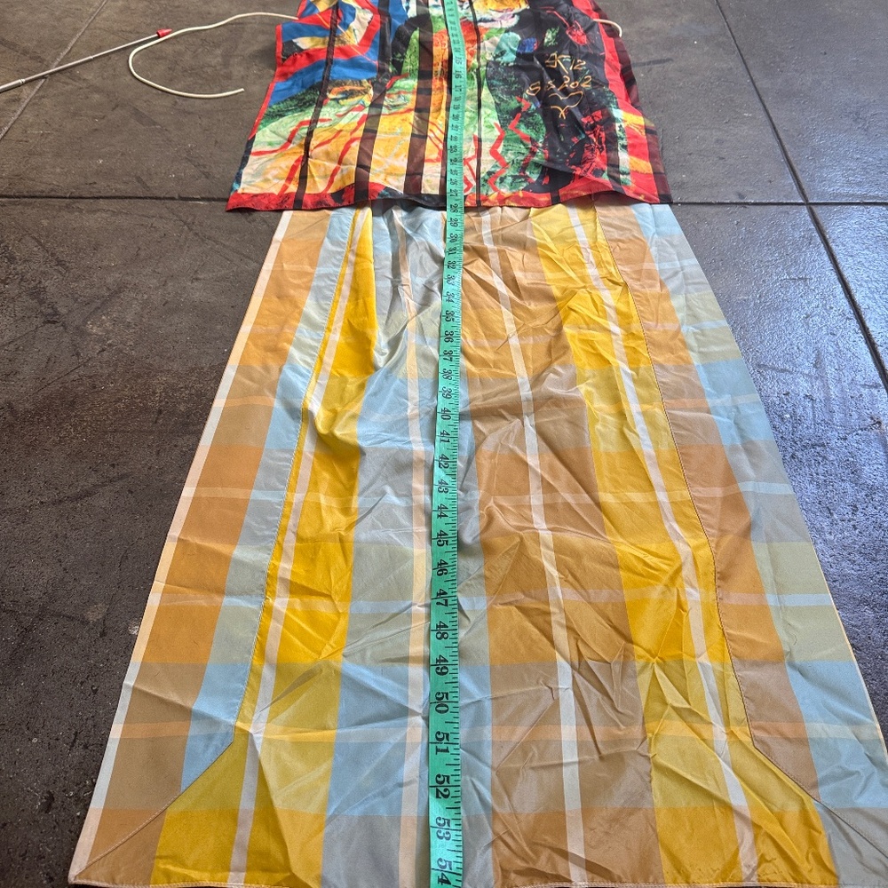 Vivienne Westwood 7,105$ !!! 2022 Andreas Kronthaler Silk Bus Stop Dress - Picture 14 of 16
